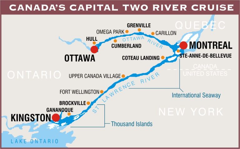 Map - Canada's Capital Cruise