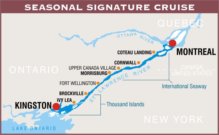 Signature Cruise - Kingston to Montreal and Return